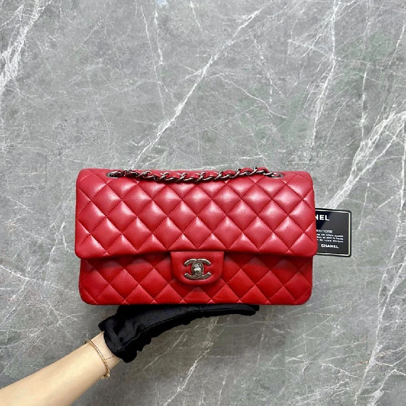 Chanel bags with exclusive seasonal designs and materialsDouble Flap Red SHW No 20