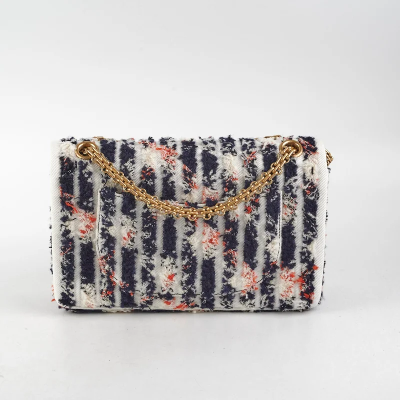 Chanel bags with exclusive seasonal designs and materialsChanel Fabric Reissue Navy - Series 29