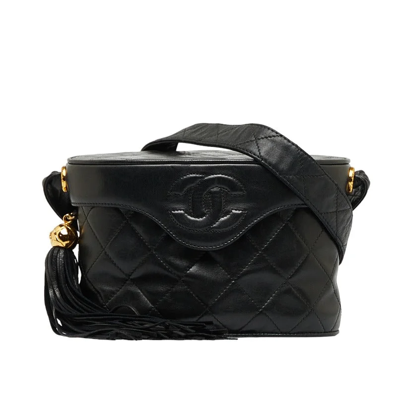 Chanel bags with exclusive seasonal designs and materialsChanel Cocomark Tassel winged Shoulder Bag Black Leather  Chanel