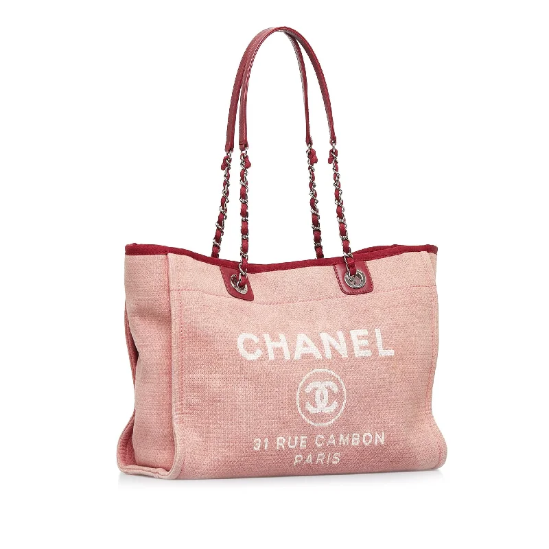 Chanel bags with exclusive seasonal designs and materialsChanel Deauville Tote (EZi79C)