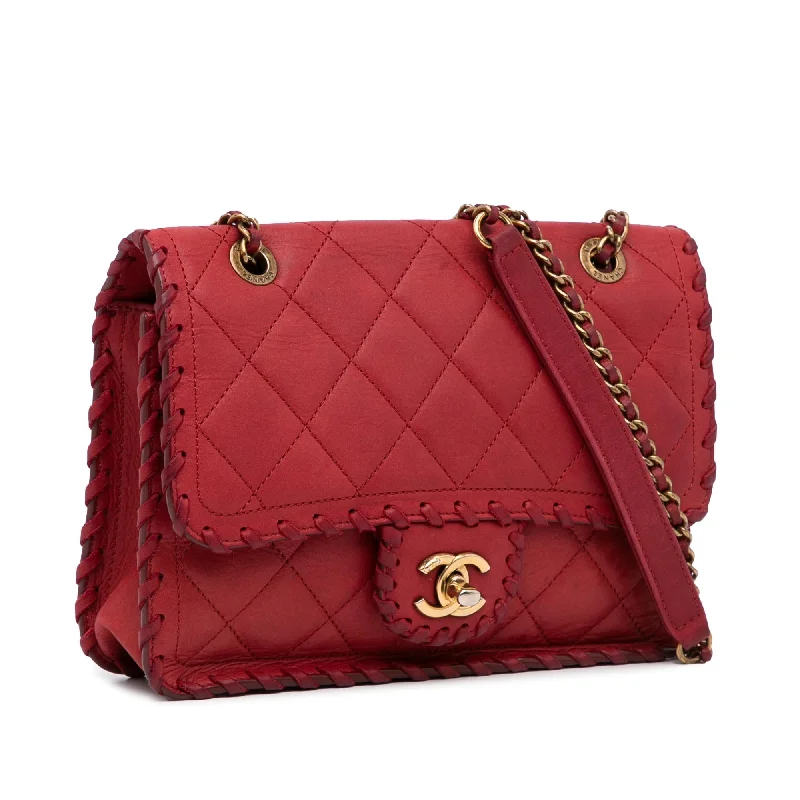 Chanel bags with exclusive seasonal designs and materialsChanel Happy Stitch Flap Bag (8IFl2r)