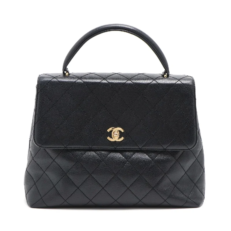 Chanel bags with exclusive seasonal designs and materialsChanel Black Caviar Kelly Handbag