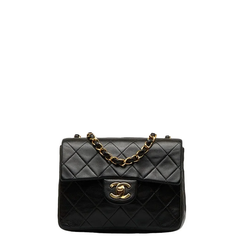 Chanel bags with exclusive seasonal designs and materialsChanel Miniature Chain houlder Bag Black Gold  Lady Chanel