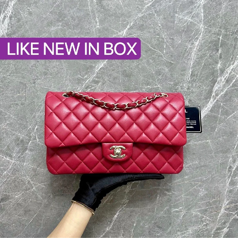 Chanel bags with exclusive seasonal designs and materialsLNIB Lambskin Red GHW No 23