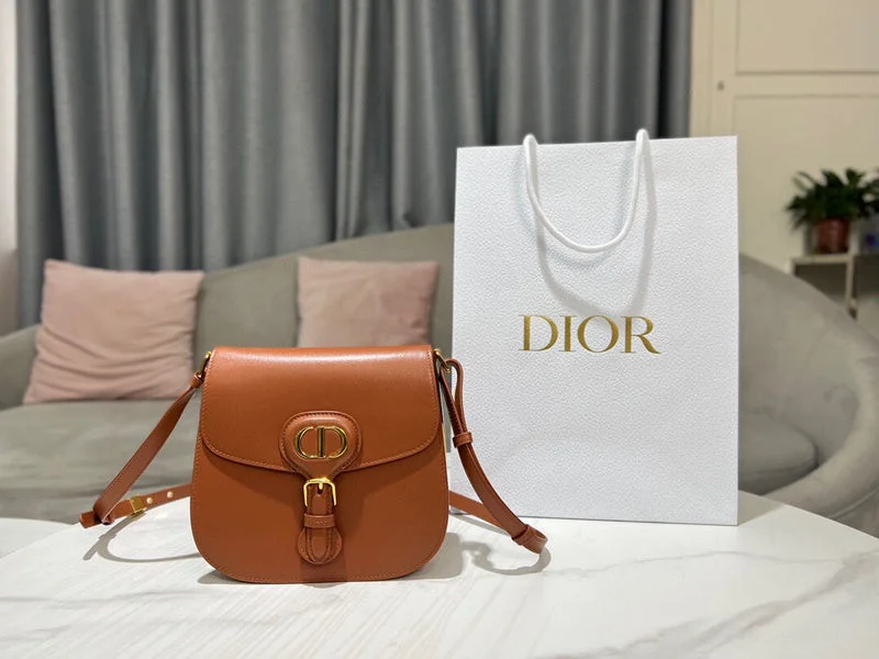 Christian Dior Saddle bags with a distressed leather finishBC - Dior Bags - 836